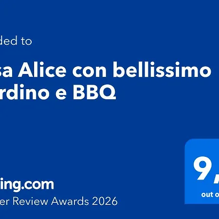 Casa Alice Con Bellissimo Giardino E Bbq